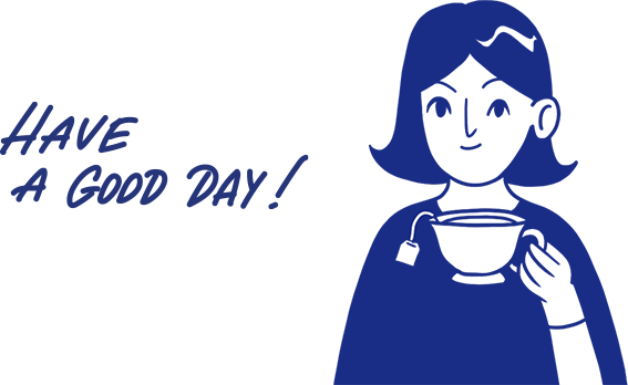 girl with a cup